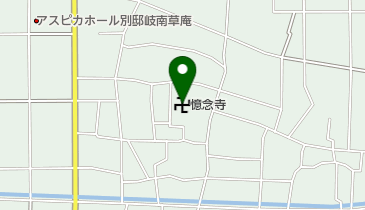 憶念寺の地図画像