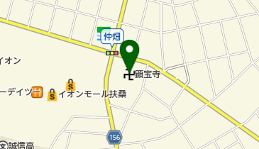 顕宝寺の地図画像