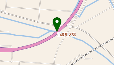 百瀬川大橋の地図画像