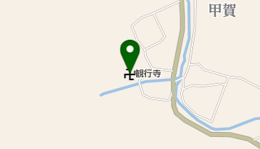 観行寺の地図画像