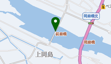 前島橋の地図画像