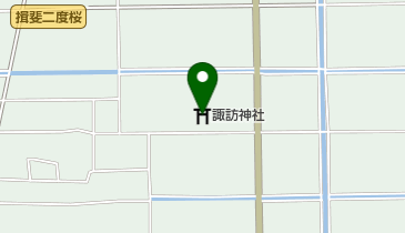 諏訪神社の地図画像