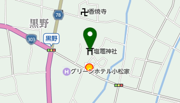 塩竈神社の地図画像