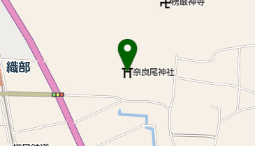 奈良尾神社の地図画像