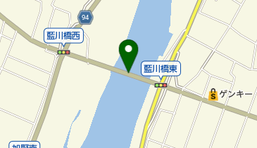 藍川橋の地図画像