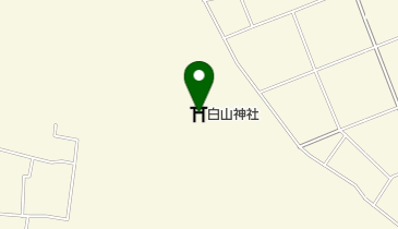 白山神社の地図画像