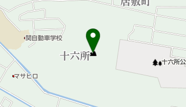 十六所山の地図画像