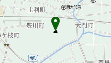 梅竜寺山の地図画像