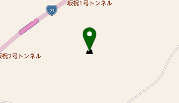 郷部山の地図画像