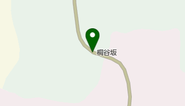 桐谷坂の地図画像