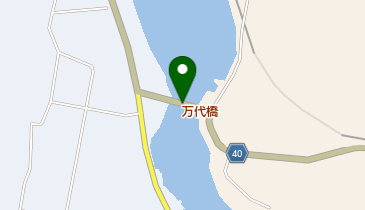 万代橋の地図画像