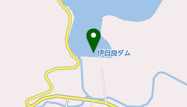 伊自良ダムの地図画像