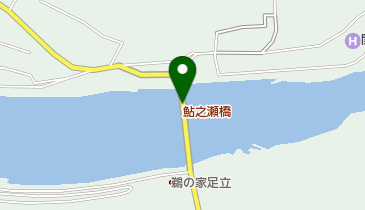 鮎之瀬橋の地図画像