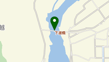 下渡橋の地図画像