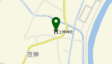 上神神社の地図画像