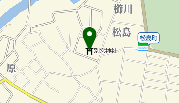 別宮神社の地図画像