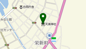 天満神社の地図画像