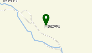 諏訪神社の地図画像