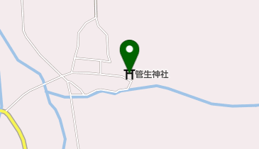 管生神社の地図画像