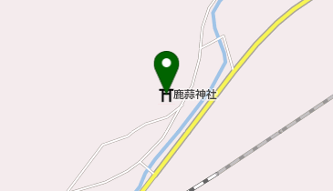 鹿蒜神社の地図画像