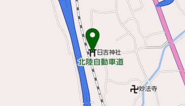 日吉神社の地図画像