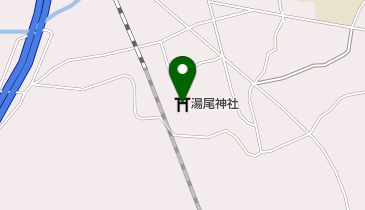 湯尾神社の地図画像