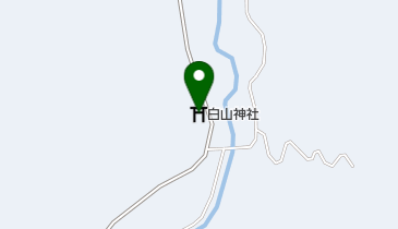 白山神社の地図画像