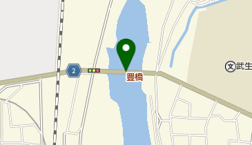 豊橋の地図画像