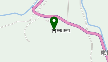 神明神社の地図画像