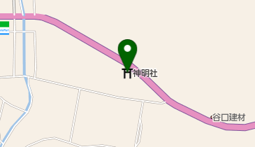 神明社の地図画像