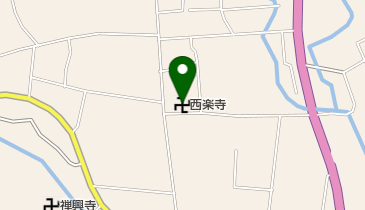 西楽寺の地図画像