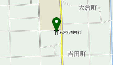 若宮八幡神社の地図画像