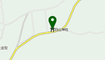 白山神社の地図画像