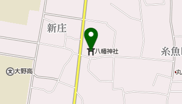 八幡神社の地図画像