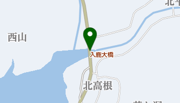 入鹿大橋の地図画像