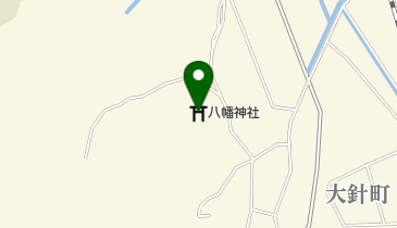 八幡神社の地図画像