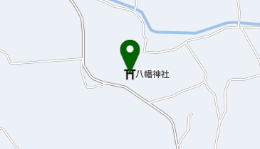 八幡神社の地図画像