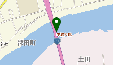中濃大橋の地図画像