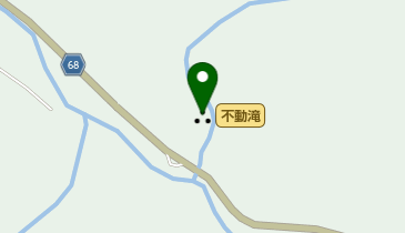 不動滝の地図画像
