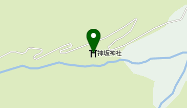 神坂神社の地図画像