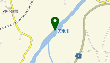 天竜川の地図画像