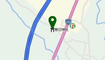 春日神社の地図画像