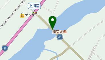 川辺大橋の地図画像