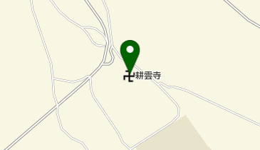 耕雲寺の地図画像