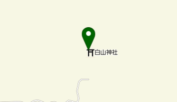 白山神社の地図画像