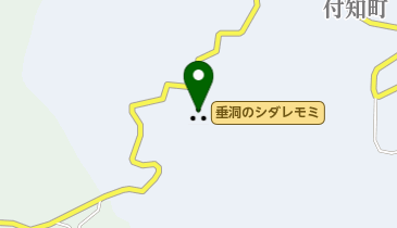 垂洞のシダレモミの地図画像