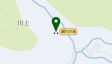 銅穴の滝の地図画像