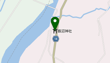 飯沼神社の地図画像