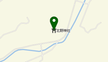 北野神社の地図画像