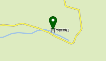 中尾神社の地図画像